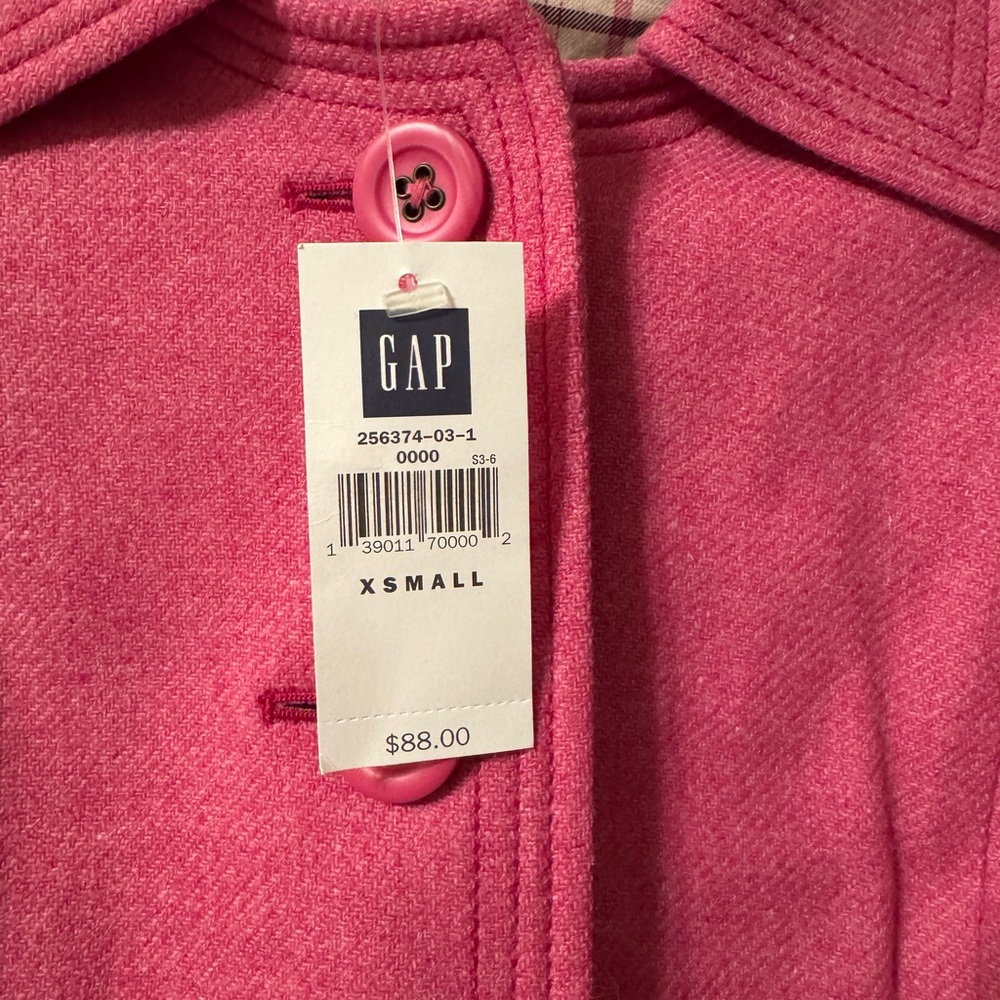 GAP Women's Pink Blazer - Size XS - Picture 4 of 6